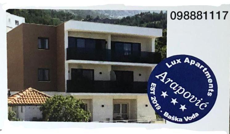 Apartmani Arapovic Baska Voda Exterior photo